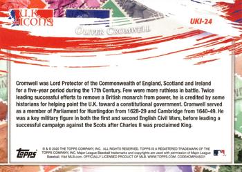 2020 Topps UK Edition - UK Icons #UKI-24 Oliver Cromwell Back