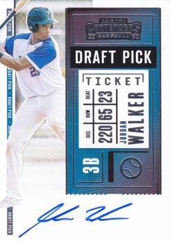 2020 Panini Contenders - Draft Pick Ticket #DPT-JW Jordan Walker Front