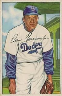 1952 Bowman #128 Don Newcombe Front