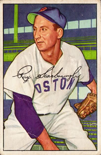 1952 Bowman #140 Ray Scarborough Front
