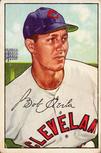 1952 Bowman #167 Bob Avila Front