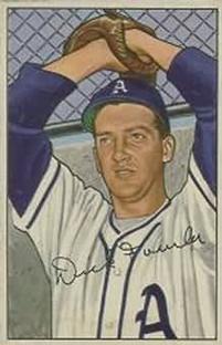 1952 Bowman #190 Dick Fowler Front