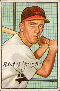 1952 Bowman #193 Bobby Young Front