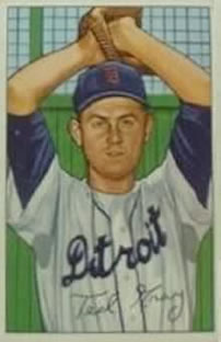 1952 Bowman #199 Ted Gray Front