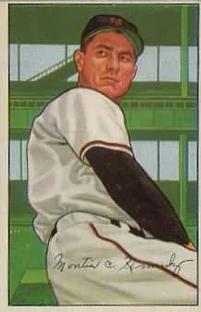 1952 Bowman #213 Monte Kennedy Front