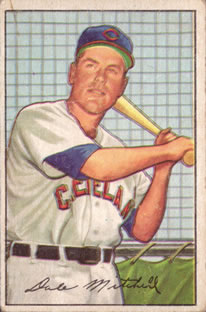 1952 Bowman #239 Dale Mitchell Front