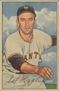 1952 Bowman #66 Sal Maglie Front