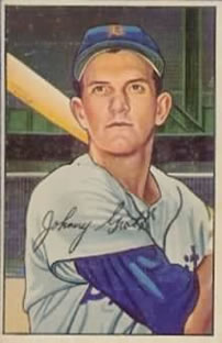 1952 Bowman #67 Johnny Groth Front