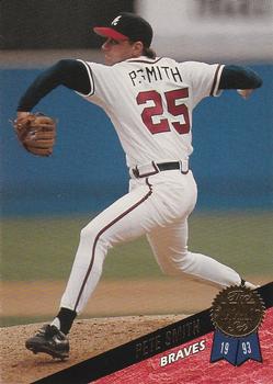 1993 Leaf #214 Pete Smith Front