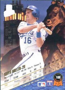 1993 Leaf #168 Keith Miller Back