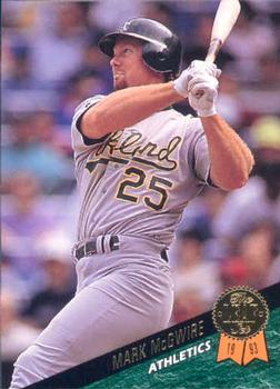 1993 Leaf #323 Mark McGwire Front