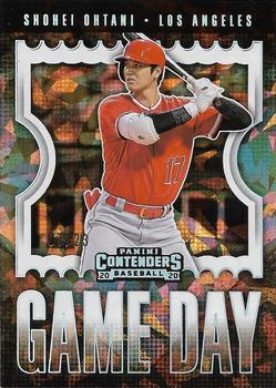2020 Panini Contenders - Game Day Cracked Ice #GD-4 Shohei Ohtani Front
