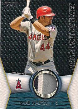 2009 Topps Unique - Prime Time Patches #PTP-52 Mike Napoli Front