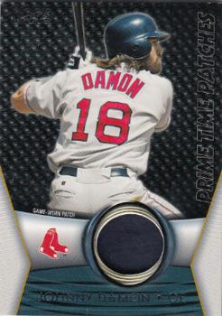 2009 Topps Unique - Prime Time Patches #PTP-76 Johnny Damon Front