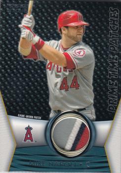 2009 Topps Unique - Prime Time Patches #PTP-89 Mike Napoli Front