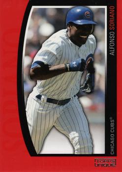 2009 Topps Unique - Red #30 Alfonso Soriano Front