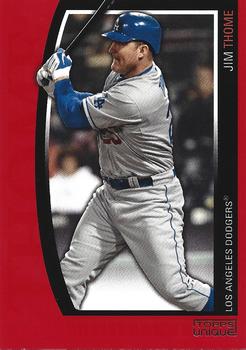 2009 Topps Unique - Red #39 Jim Thome Front
