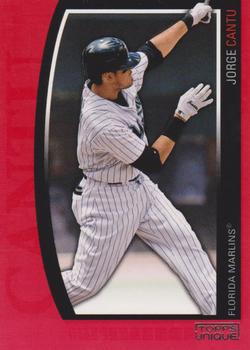 2009 Topps Unique - Red #124 Jorge Cantu Front