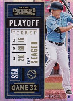 2020 Panini Contenders - Playoff Ticket #12 Kyle Seager Front
