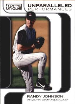 2009 Topps Unique - Unparalleled Performances #UP03 Randy Johnson Front