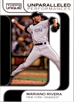 2009 Topps Unique - Unparalleled Performances #UP07 Mariano Rivera Front