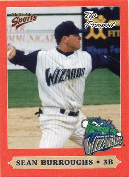 1999 Multi-Ad Midwest League Top Prospects #10 Sean Burroughs Front