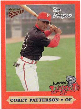 1999 Multi-Ad Midwest League Top Prospects #15 Corey Patterson Front