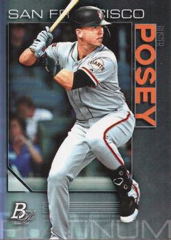 2020 Bowman Platinum #63 Buster Posey Front