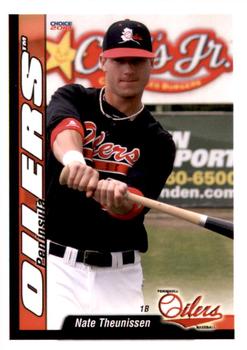 2010 Choice Peninsula Oilers #23 Nate Theunissen Front