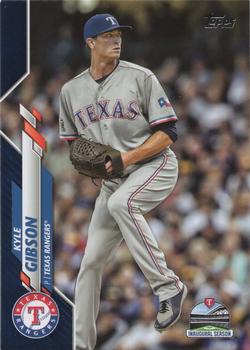 2020 Topps Update - Royal Blue #U-26 Kyle Gibson Front