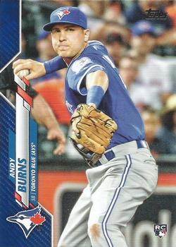 2020 Topps Update - Royal Blue #U-177 Andy Burns Front