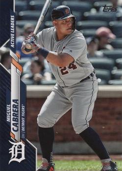 2020 Topps Update - Royal Blue #U-184 Miguel Cabrera Front