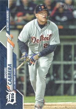 2020 Topps Update - Royal Blue #U-248 Miguel Cabrera Front