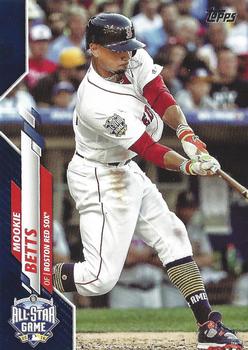 2020 Topps Update - Royal Blue #U-268 Mookie Betts Front