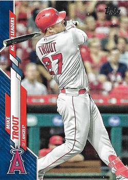 2020 Topps Update - Royal Blue #U-292 Mike Trout Front