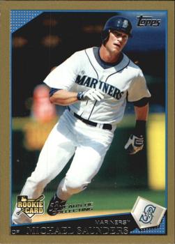 2009 Topps Updates & Highlights - Gold #UH3 Michael Saunders Front