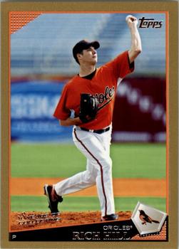 2009 Topps Updates & Highlights - Gold #UH29 Rich Hill Front