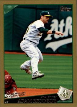 2009 Topps Updates & Highlights - Gold #UH37 Adam Kennedy Front