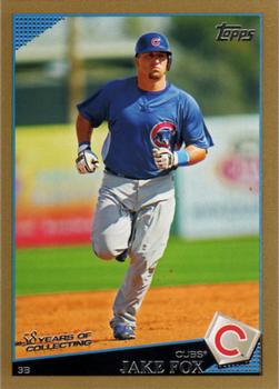 2009 Topps Updates & Highlights - Gold #UH39 Jake Fox Front
