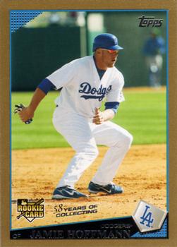 2009 Topps Updates & Highlights - Gold #UH61 Jamie Hoffmann Front
