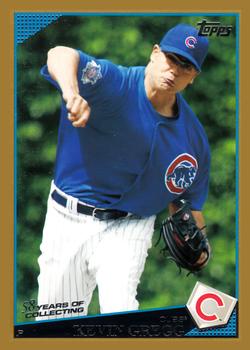 2009 Topps Updates & Highlights - Gold #UH99 Kevin Gregg Front