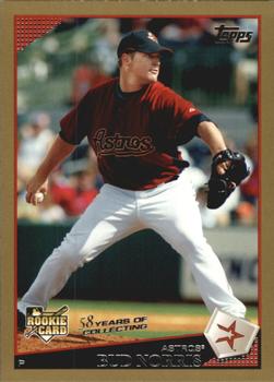 2009 Topps Updates & Highlights - Gold #UH119 Bud Norris Front