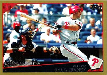 2009 Topps Updates & Highlights - Gold #UH150 Raul Ibanez Front