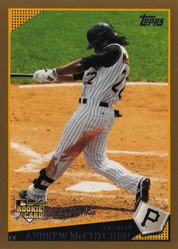 2009 Topps Updates & Highlights - Gold #UH155 Andrew McCutchen Front