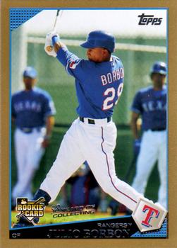 2009 Topps Updates & Highlights - Gold #UH167 Julio Borbon Front