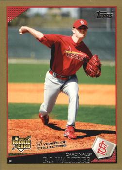 2009 Topps Updates & Highlights - Gold #UH195 P.J. Walters Front