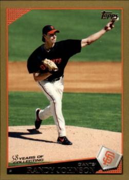2009 Topps Updates & Highlights - Gold #UH200 Randy Johnson Front