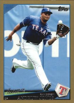 2009 Topps Updates & Highlights - Gold #UH209 Andruw Jones Front