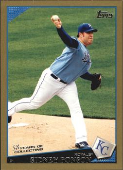 2009 Topps Updates & Highlights - Gold #UH286 Sidney Ponson Front