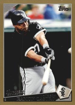 2009 Topps Updates & Highlights - Gold #UH319 Ramon Castro Front